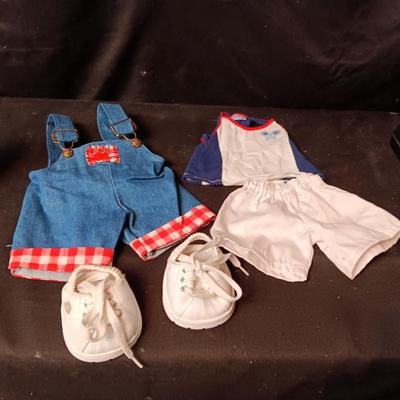 BUILD-A-BEAR CLOTHES AND SKECHERS SHOES