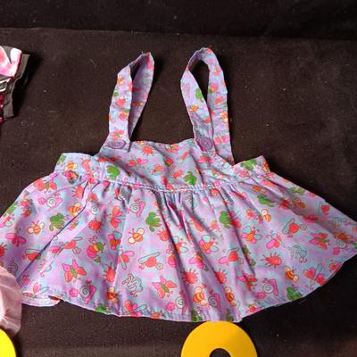 BUILD-A-BEAR CLOTHES AND HANGERS
