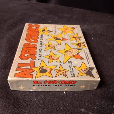 1934 ALL STAR COMICS PLAYING CARD GAME