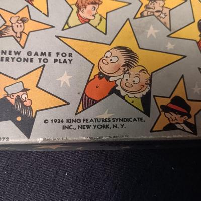 1934 ALL STAR COMICS PLAYING CARD GAME