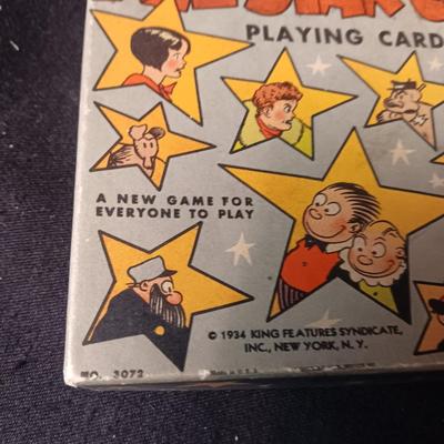 1934 ALL STAR COMICS PLAYING CARD GAME