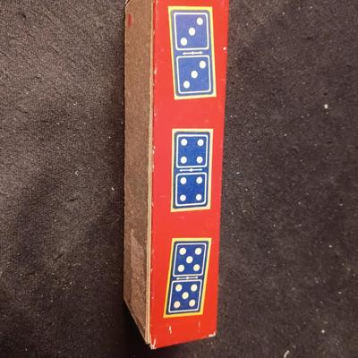 VINTAGE WOODEN CHECKERS AND DOMINOES