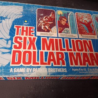THE SIX MILLION DOLLAR MAN BOARD GAME