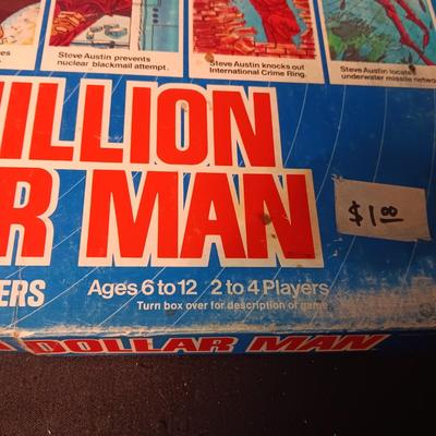 THE SIX MILLION DOLLAR MAN BOARD GAME