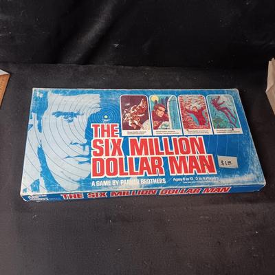 THE SIX MILLION DOLLAR MAN BOARD GAME