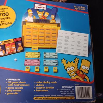 THE SIMPSONS JEOPARDY! AND BIONICLE MASK OF LIGHT