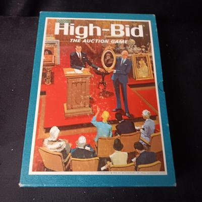 1965 HIGH-BID BOARD GAME