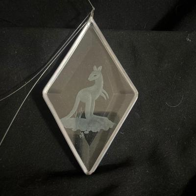 3D Etched Glass Block Hummingbird, Squirrel & More (DR-MG)