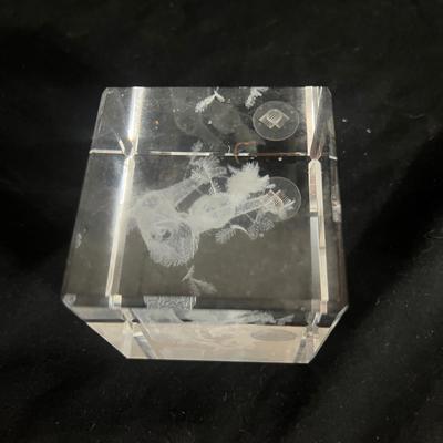 3D Etched Glass Block Hummingbird, Squirrel & More (DR-MG)