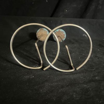 Retro Hat/Wig Wood & Metal Display Stand & Hair Pin (DR-MG)