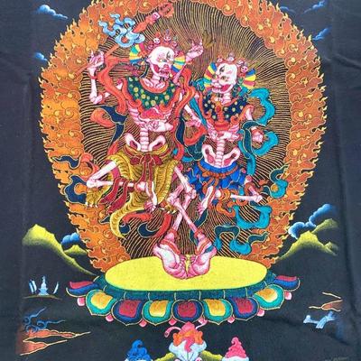 1993 Single Stitch Graphic Art Tee Shirt by Synergy Designs