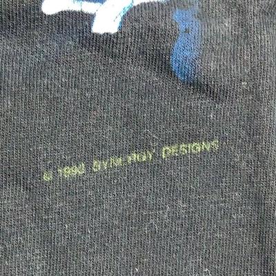 1993 Single Stitch Graphic Art Tee Shirt by Synergy Designs