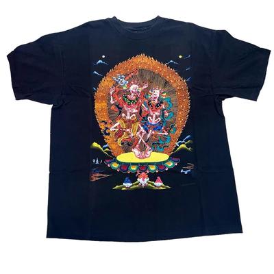 1993 Single Stitch Graphic Art Tee Shirt by Synergy Designs