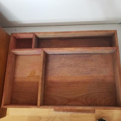 Two Dovetailed Wooden Boxes (DR-KD)