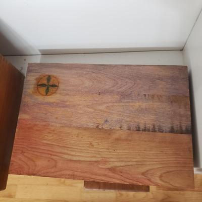 Two Dovetailed Wooden Boxes (DR-KD)