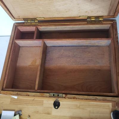 Two Dovetailed Wooden Boxes (DR-KD)