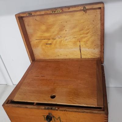 Two Dovetailed Wooden Boxes (DR-KD)