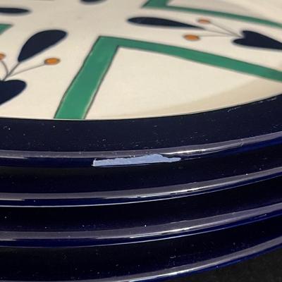 Topis Antigua G. Plates & Soup Dish (DR-MG)
