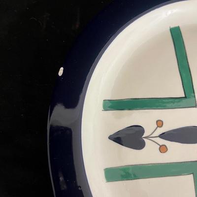 Topis Antigua G. Plates & Soup Dish (DR-MG)