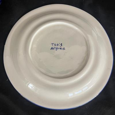 Topis Antigua G. Plates & Soup Dish (DR-MG)