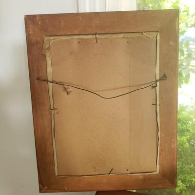 Lamar Signed Painting of a Little Girl (LR-KD)