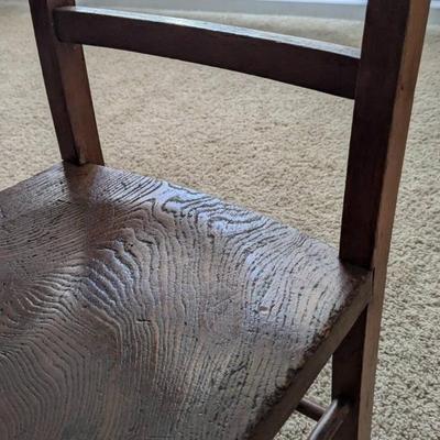 Child’s double desk & chair 26”H 35”L 16”depth
