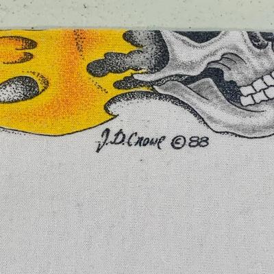 1988 Single Stitch “You Bet It Hurts” Tattoo/Biker Long Sleeve Tee Shirt
