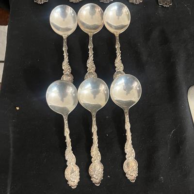 H & ES Co. Flatware With Wooden Box & More Flatware (DR-MG)