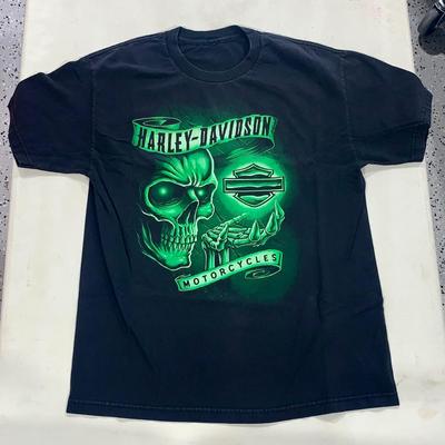 Harley-Davidson “Halloween” Biker Skull Tee Shirt