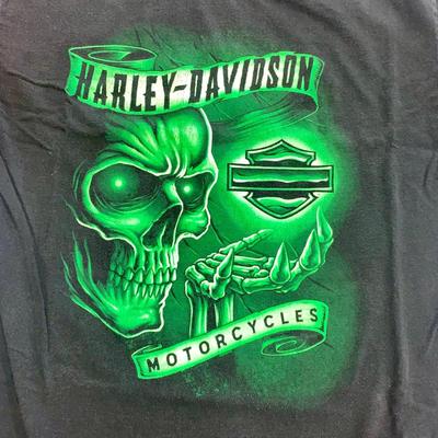 Harley-Davidson “Halloween” Biker Skull Tee Shirt