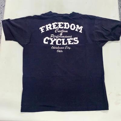1985 Harley-Davidson Single Stitch Tee Shirt - Okla. City, OK