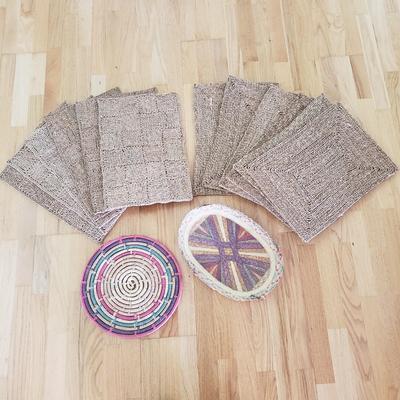Two Styles of Woven Placemats and More (LR-KD)