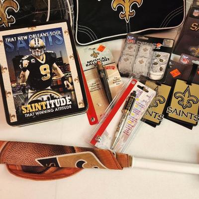Lot #177 New Orleans Saints Lot - Christmas Gifts!