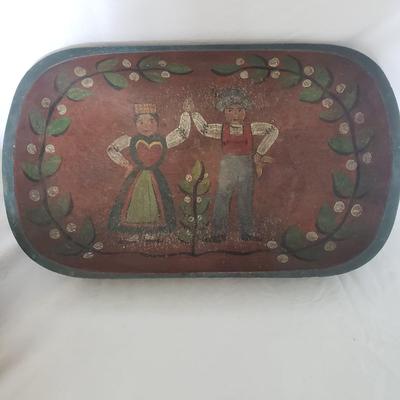 Painted Hand Carved Bowl and More (LR-KD)