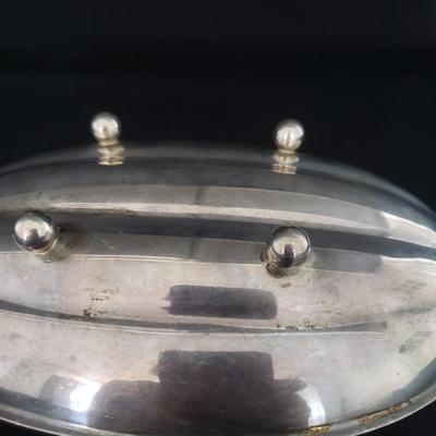 Sterling Tiffany & Co. Pumpkin Bowl and Spoon (LR-KD)