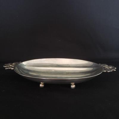 Sterling Tiffany & Co. Pumpkin Bowl and Spoon (LR-KD)