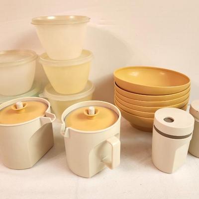 Lot #183 Vintage Tupperware Lot - all you see here!