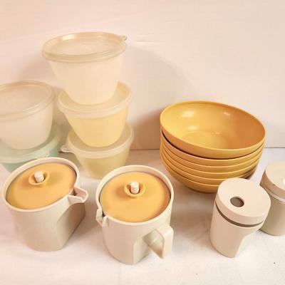 Lot #183 Vintage Tupperware Lot - all you see here!