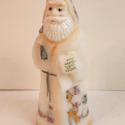 Lot #184 Fenton Santa Claus Figurine