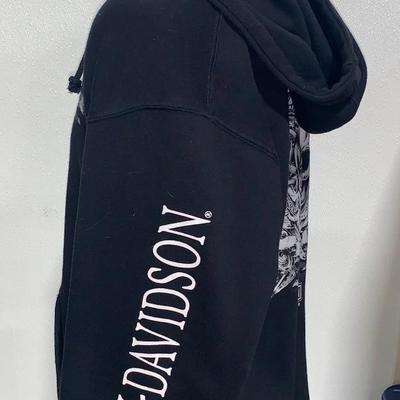 Harley-Davidson Biker Hoodie W/Skull