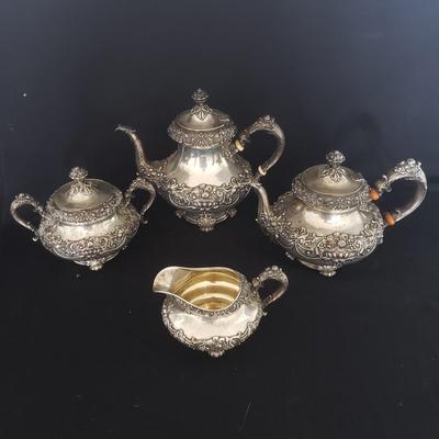 Sterling Tiffany, Bailey, Banks & Biddle Bowls, Tea Pots Set and More (LR-KD)