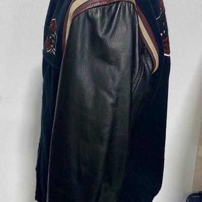 Lined Harley-Davidson Jacket W/Leather-Like Sleeves