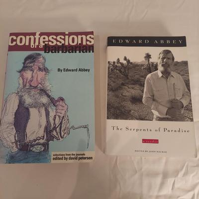 Adventure/Exploration Novels by Edward Abbey, Farley Mowat, Barbara Kingsolver and More (LLR-BBL)