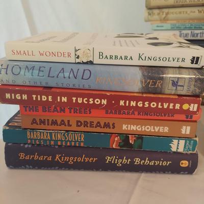Adventure/Exploration Novels by Edward Abbey, Farley Mowat, Barbara Kingsolver and More (LLR-BBL)
