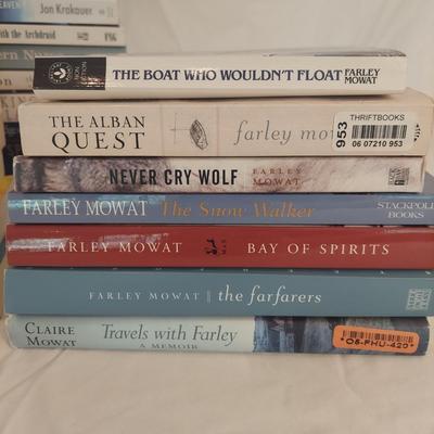 Adventure/Exploration Novels by Edward Abbey, Farley Mowat, Barbara Kingsolver and More (LLR-BBL)