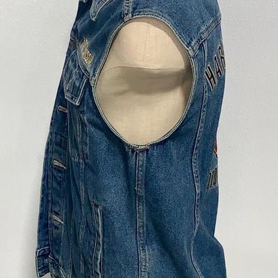 Harley-Davidson Denim Vest - Size M
