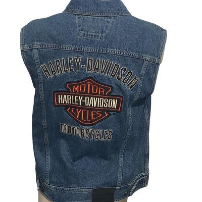 Harley-Davidson Denim Vest - Size M