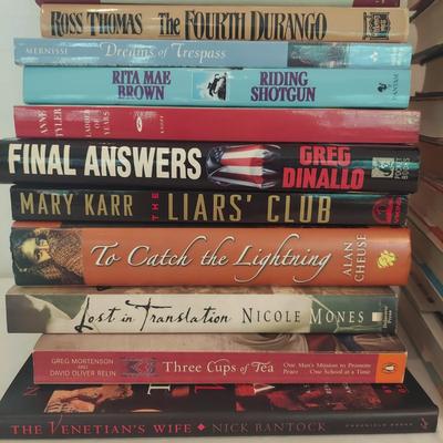 Fiction Novels Incl. Where The Crawdads Sing, Cold Mountain and More (LLR-BBL)