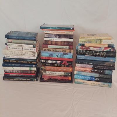 Fiction Novels Incl. Where The Crawdads Sing, Cold Mountain and More (LLR-BBL)