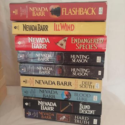 Mystery Novels by Tony Hillerman, Nevada Barr and More (LLR-BBL)
